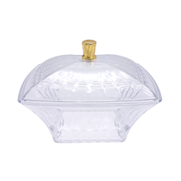 Plastic bowl with lid