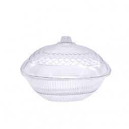 PLASTIC BOWL WITH LID