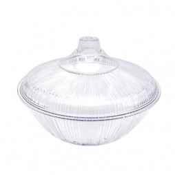plastic bowl with lid 