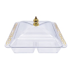 PLASTIC TRAY WITH LID